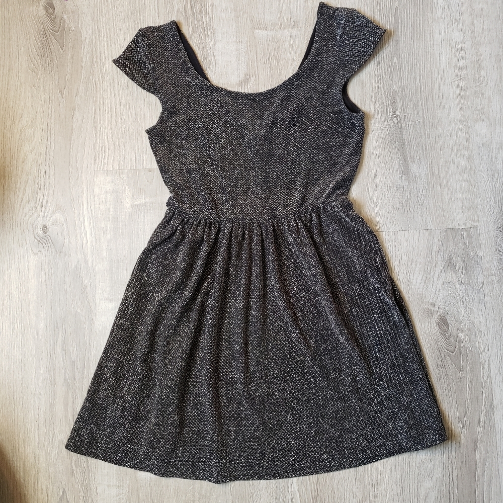 Shimmery Silver Dress